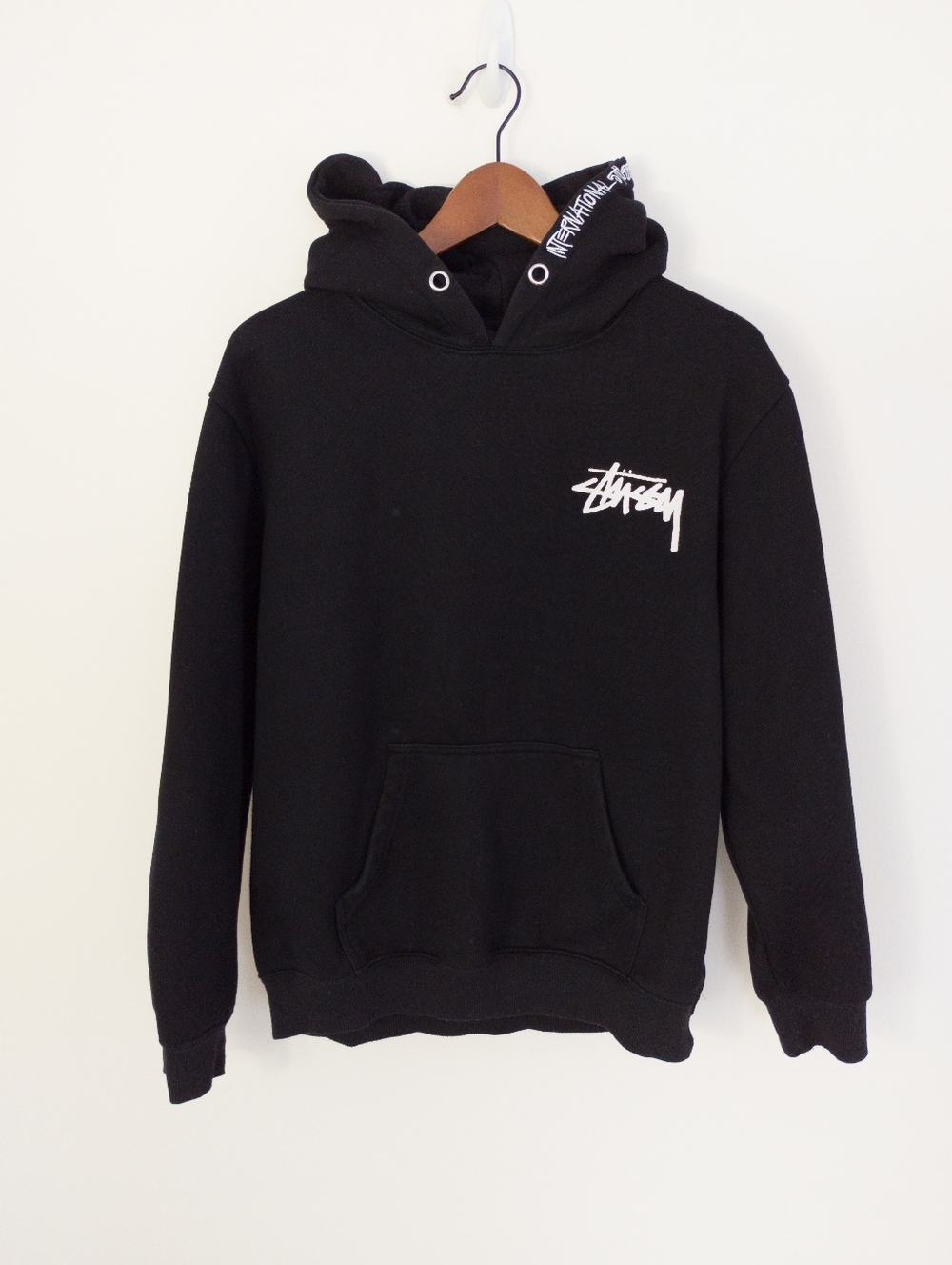 Stussy International Tribe World Wide Sweatshirt Black Size Large